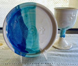 Communion Set in Ocean Breeze