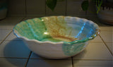 Fluted Serving Bowl in Our Sandy Shores Glaze
