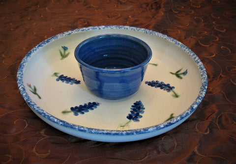 Chip and Dip in Our Blue Bonnet Design