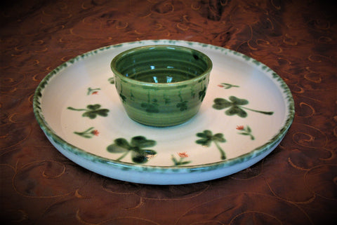 Chip and Dip in Our Shamrock Design