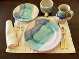 Dinnerware in Ocean Breeze