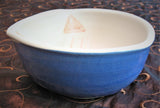 Cat Face Bowl in Blue