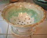 Berry Bowl in Our Sandy Shores Glaze Pattern