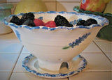Berry Bowl in Our Texas Blue Bonnet Design